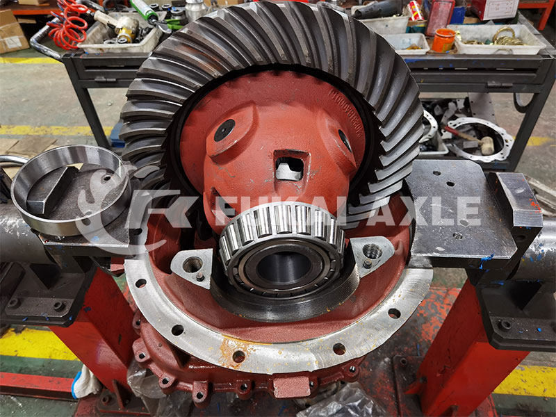 Assemblage du r&eacute;ducteur principal