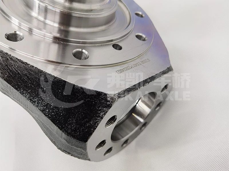 Qt205q0-2304011-Qt205-Front-Drive-Essieu-Steering-Knuckle-pour-Qingte-Axle-Foton-Truck-Spare-Parts